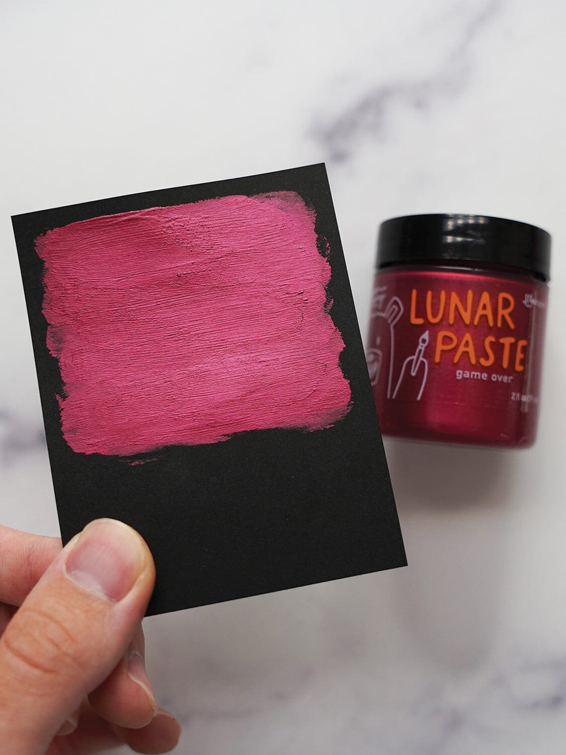 Simon Hurley create. Lunar Paste Game Over, 2oz Adhesives & Mediums Simon Hurley 