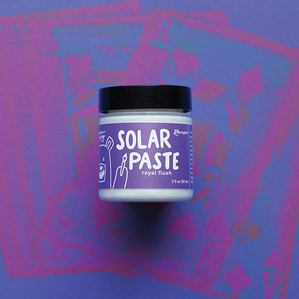 Simon Hurley create. Solar Paste Royal Flush, 2oz Adhesives & Mediums Simon Hurley 