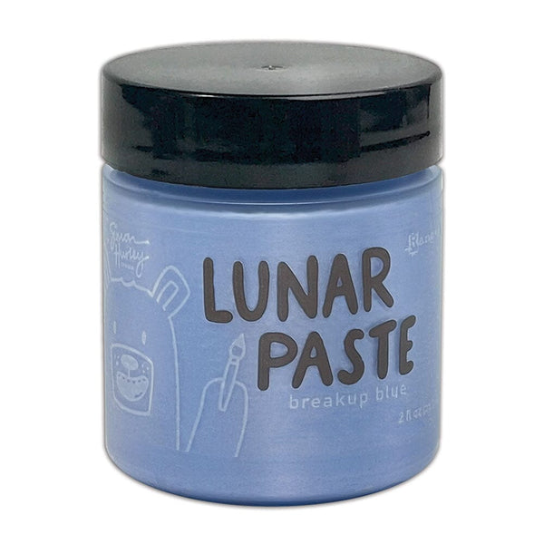 Simon Hurley create. Lunar Paste Breakup Blue, 2oz Adhesives & Mediums Simon Hurley 