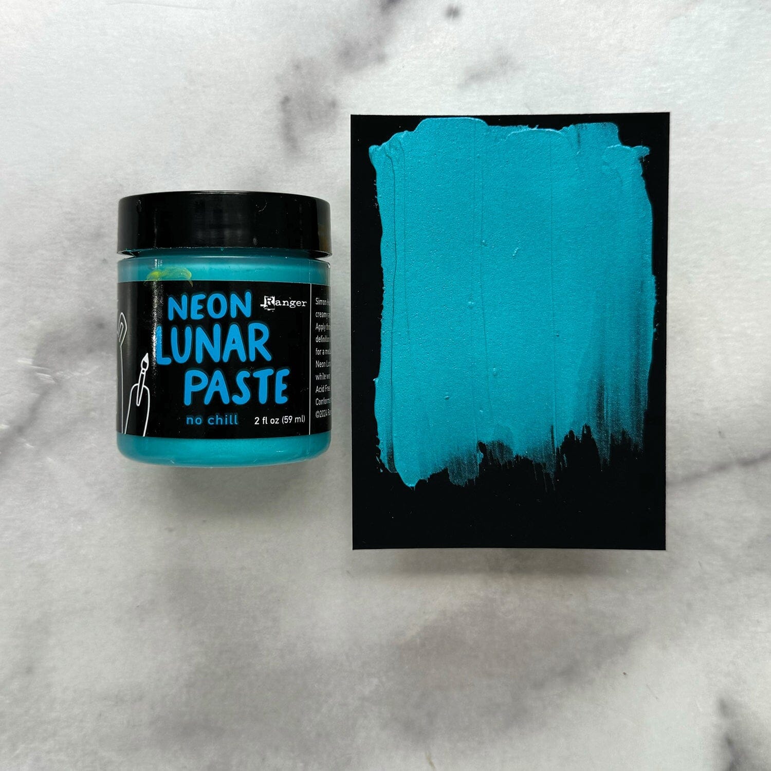 Simon Hurley create. Neon Lunar Paste No Chill, 2oz Adhesives & Mediums Simon Hurley 