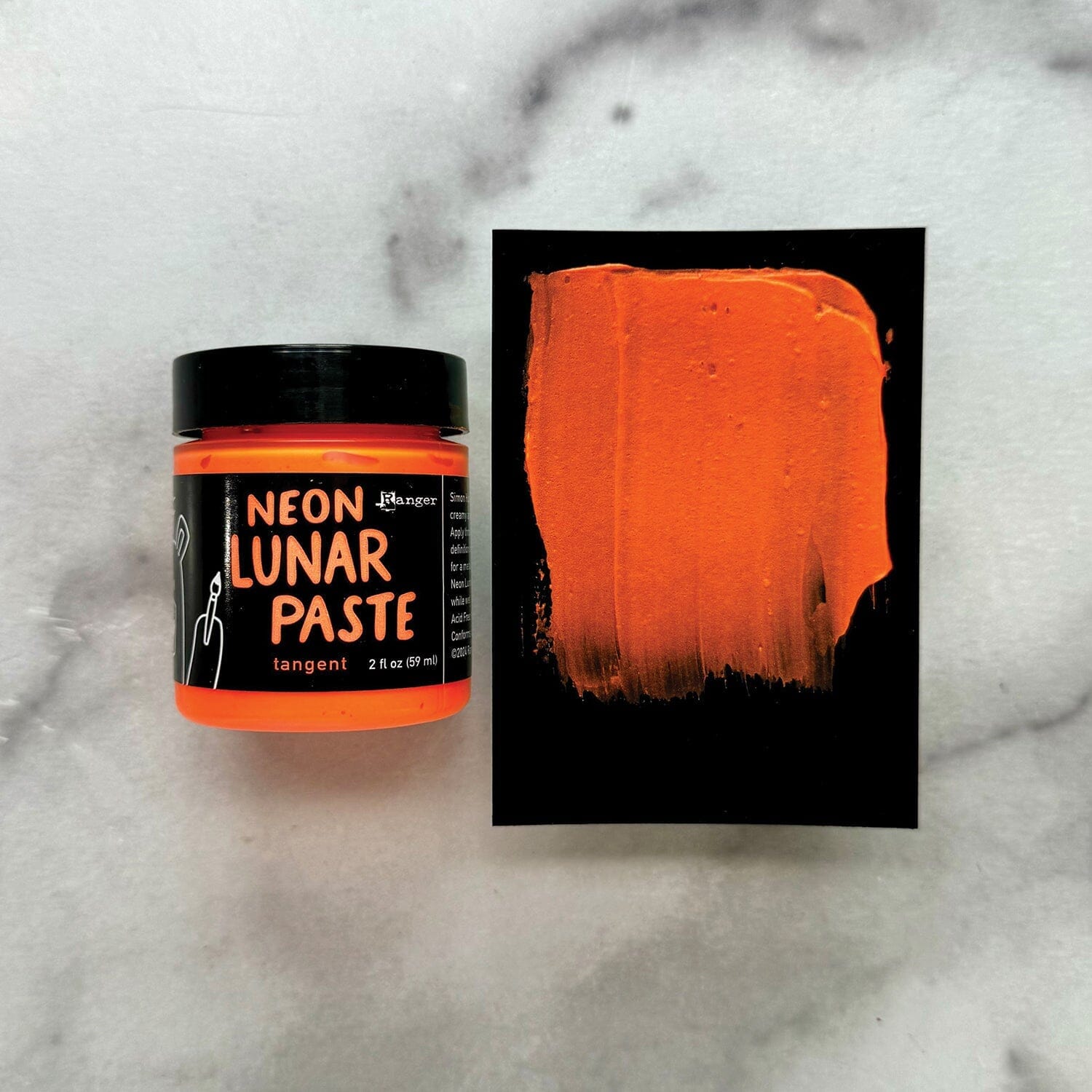 Simon Hurley create. Neon Lunar Paste Tangent, 2oz Adhesives & Mediums Simon Hurley 