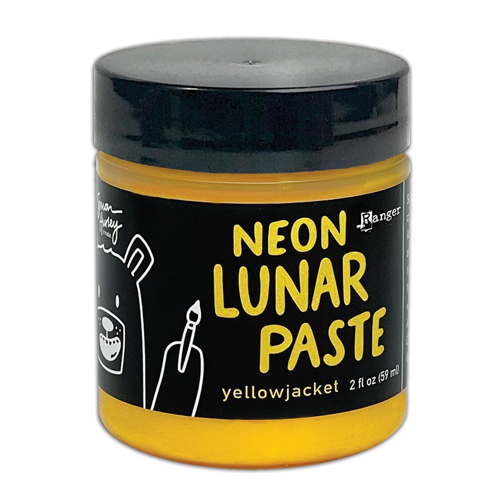 Simon Hurley create. Neon Lunar Paste Yellow Jacket, 2oz Adhesives & Mediums Simon Hurley 
