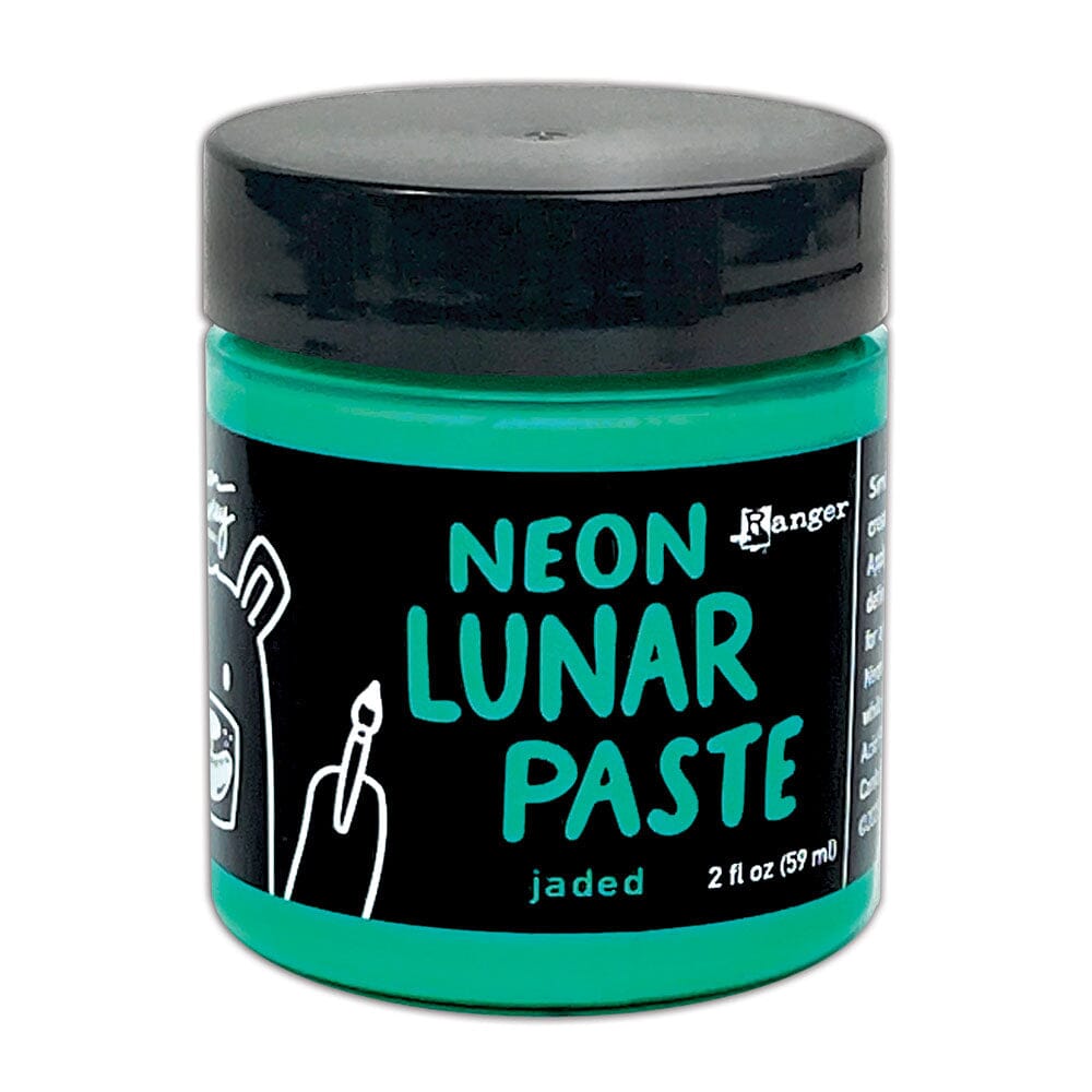 Simon Hurley create. Neon Lunar Paste Jaded, 2oz Adhesives & Mediums Simon Hurley 