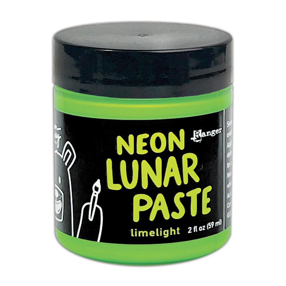 Simon Hurley create. Neon Lunar Paste Limelight, 2oz Adhesives & Mediums Simon Hurley 