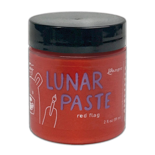 Simon Hurley create. Lunar Paste Red Flag, 2oz Paint & Mediums Simon Hurley 