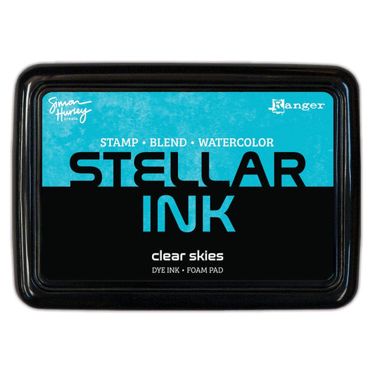 Simon Hurley create. Stellar Foam Dye Ink Pad, Clear Skies Ink Pad Simon Hurley 
