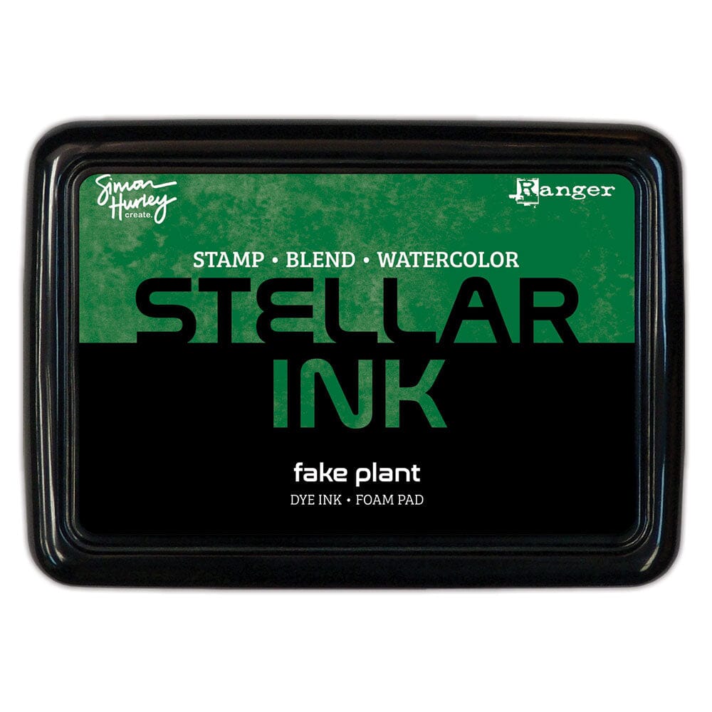 Simon Hurley create. Stellar Foam Dye Ink Pad & Reinker, Fake Plant Bundles Simon Hurley 