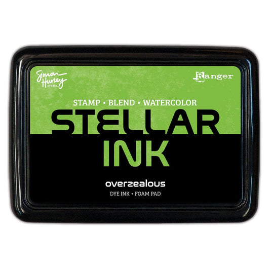 Simon Hurley create. Stellar Foam Dye Ink Pad, Overzealous Ink Pad Simon Hurley 