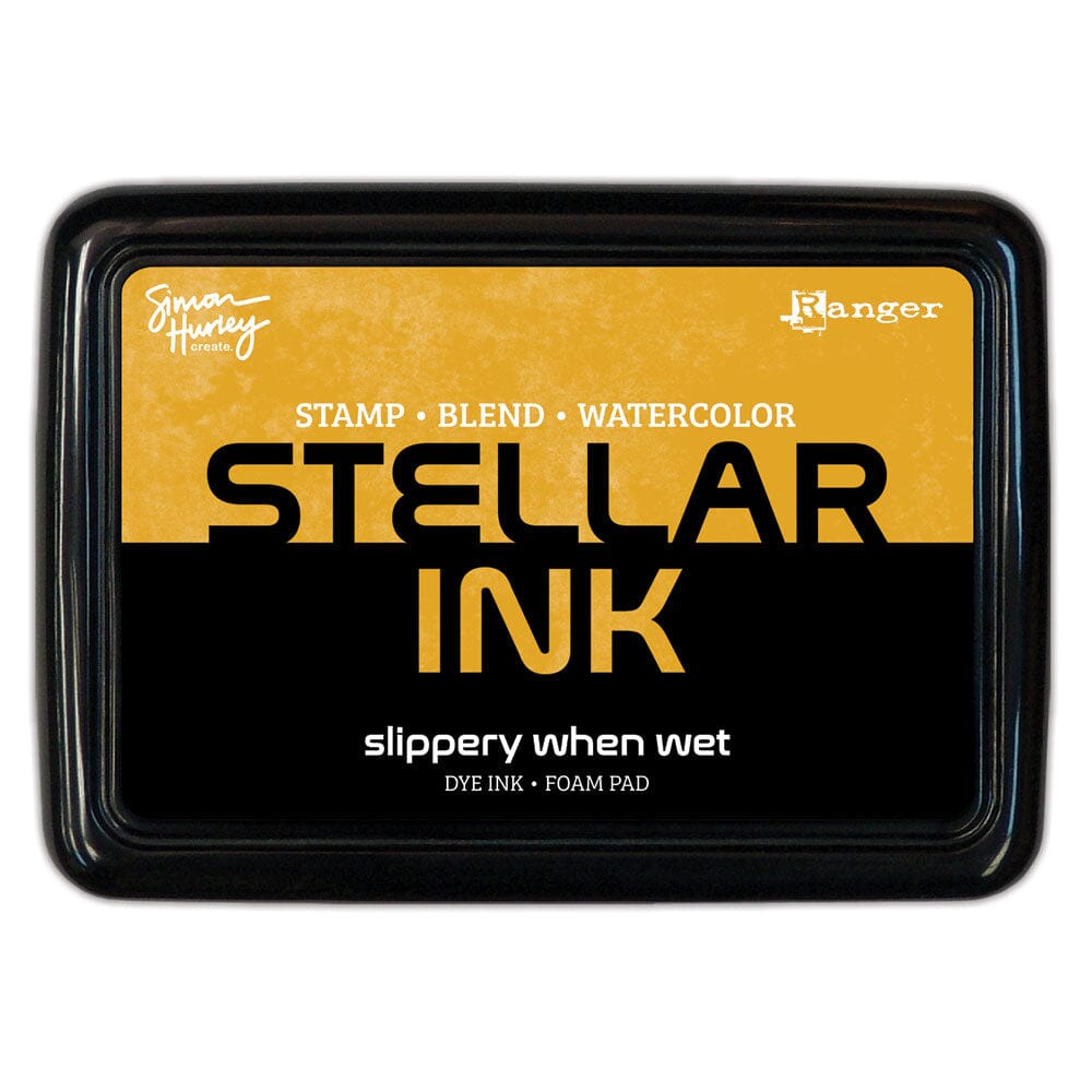 Simon Hurley create. Stellar Foam Dye Ink Pad, Slippery When Wet Ink Pad Simon Hurley 