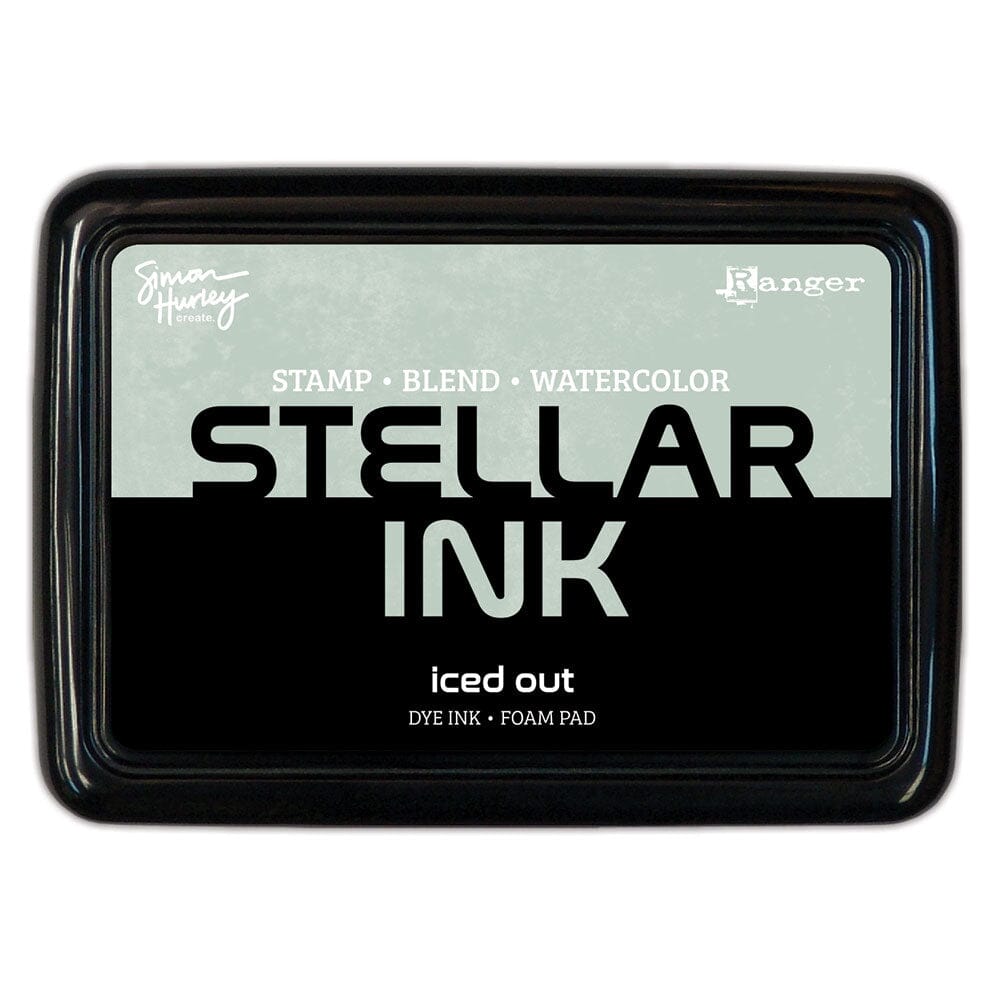Simon Hurley create. Stellar Foam Dye Ink Pad, Iced Out Ink Pad Simon Hurley 