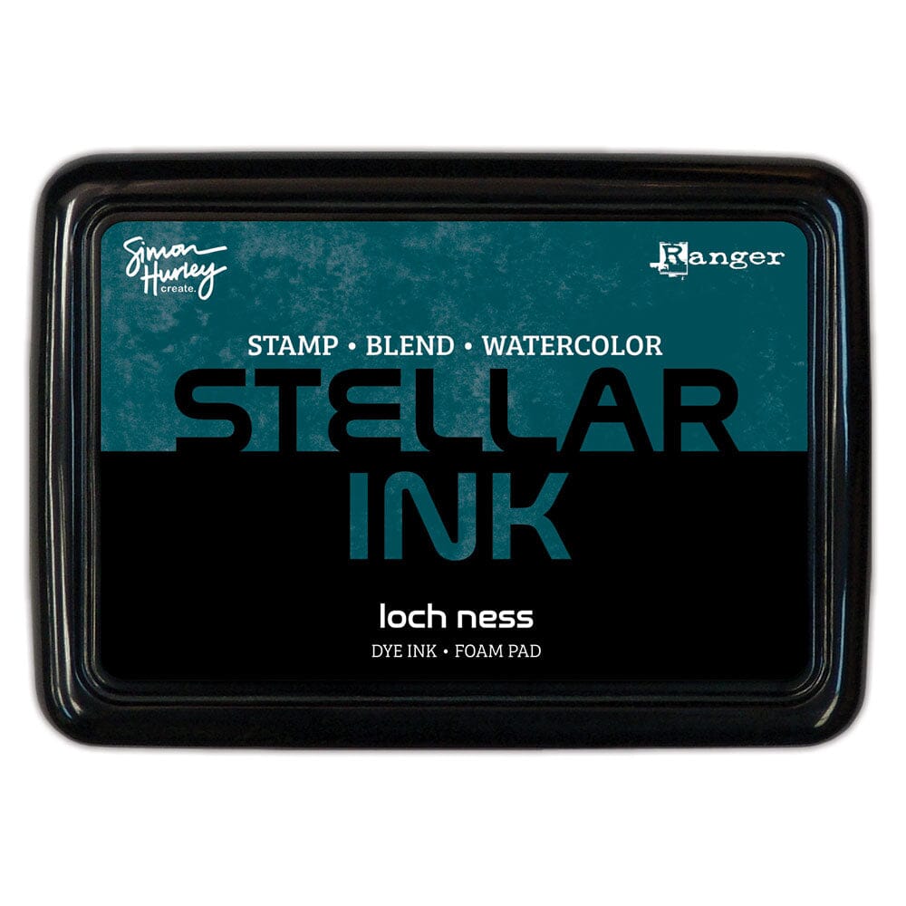 Simon Hurley create. Stellar Foam Dye Ink Pad, Loch Ness Ink Pad Simon Hurley 