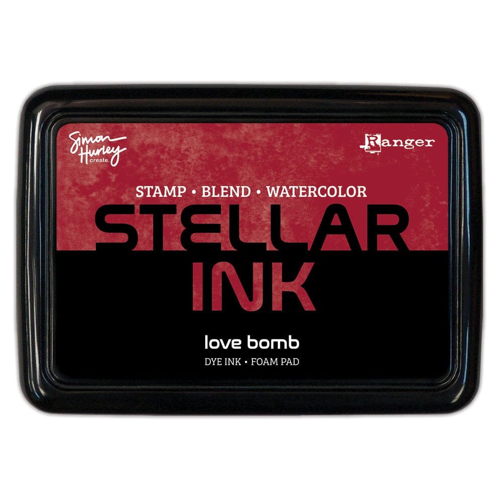 Simon Hurley create. Stellar Foam Dye Ink Pad, Love Bomb Ink Pad Simon Hurley 