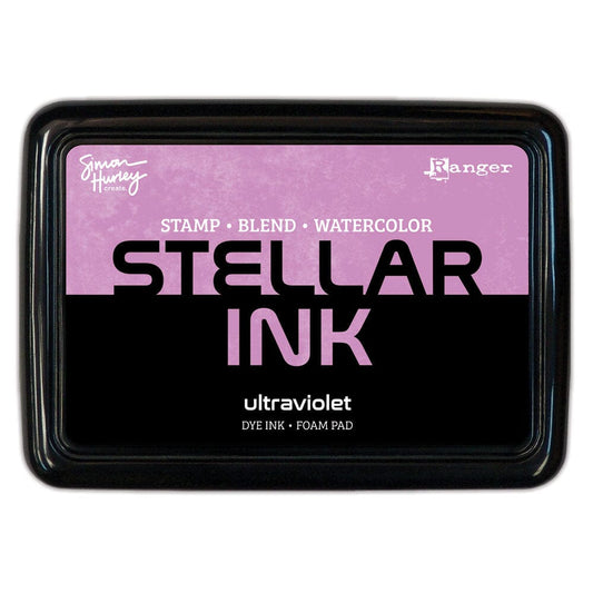 Simon Hurley create. Stellar Foam Dye Ink Pad, Ultraviolet Ink Pad Simon Hurley 