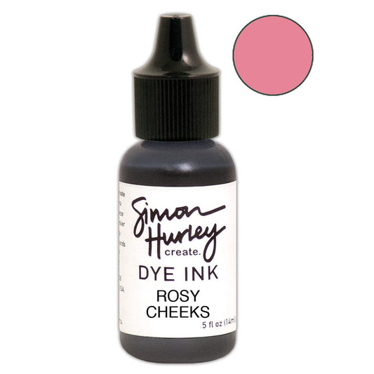 Simon Hurley create. Dye Ink Re-Inker Rosy Cheeks Ink Simon Hurley 