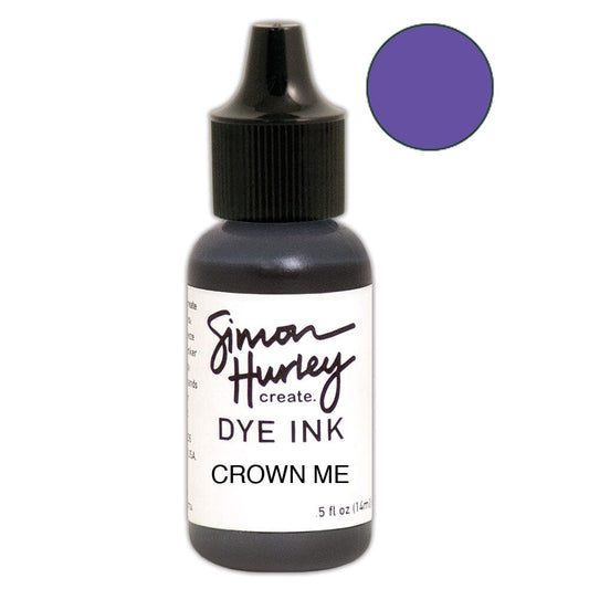 Simon Hurley create. Dye Ink Re-Inker Crown Me Ink Simon Hurley 