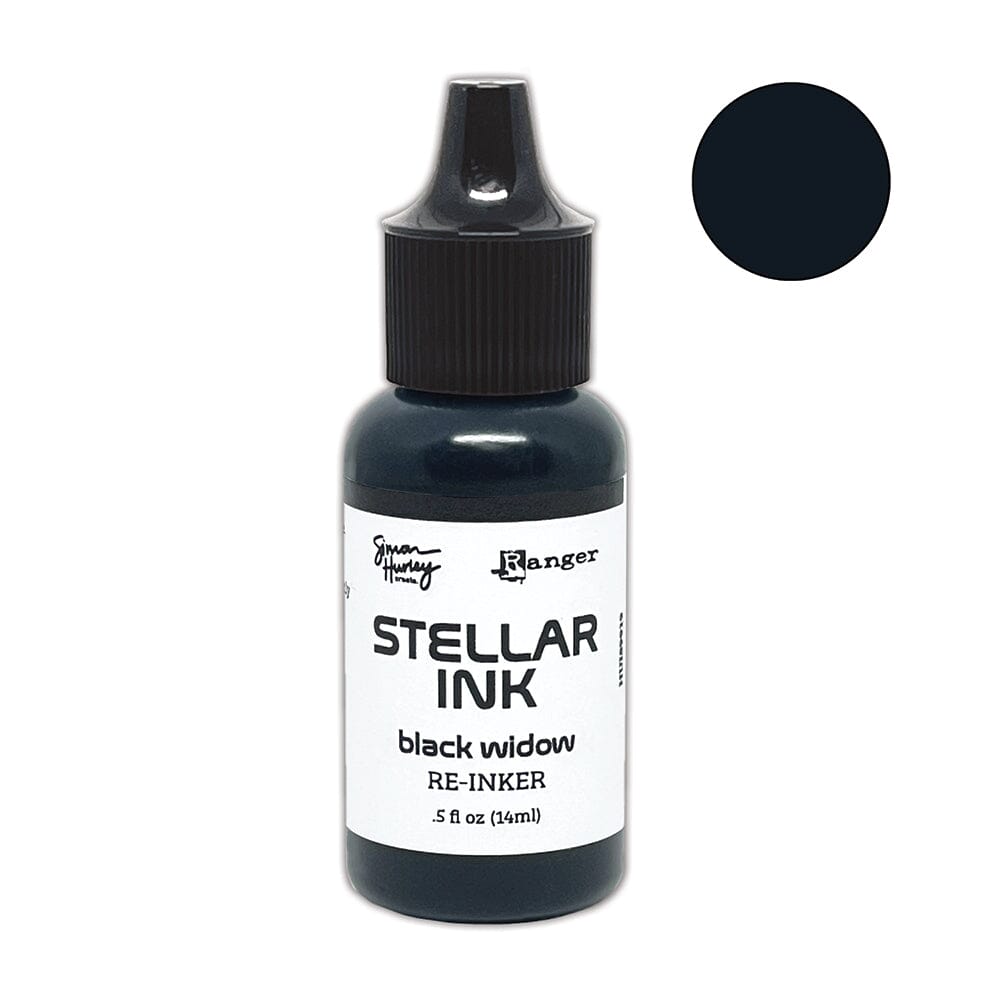 Simon Hurley create. Stellar Dye Ink Re-Inker, Black Widow Ink Simon Hurley 