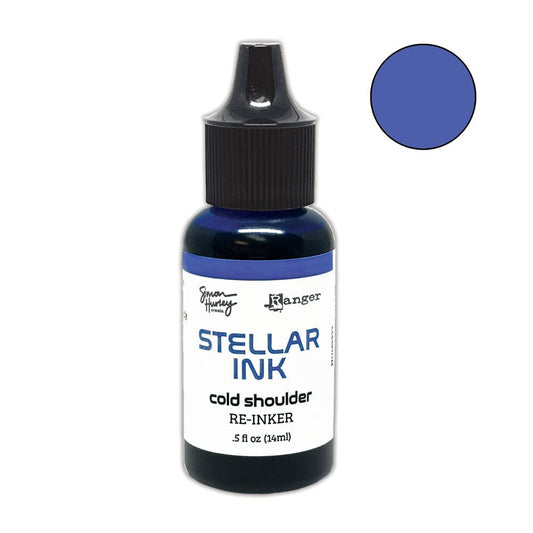 Simon Hurley create. Stellar Dye Ink Re-Inker, Cold Shoulder Ink Simon Hurley 