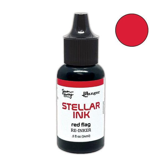 Simon Hurley create. Stellar Dye Ink Re-Inker, Red Flag Ink Simon Hurley 