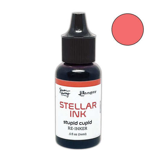 Simon Hurley create. Stellar Foam Dye Ink Pad & Reinker, Stupid Cupid Bundles Simon Hurley 