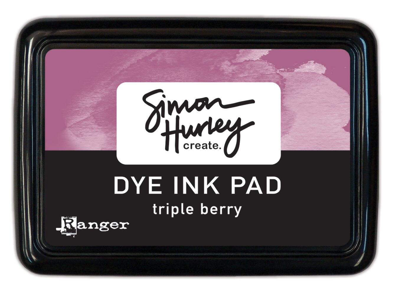 Simon Hurley create. Dye Ink Pad Triple Berry Ink Pad Simon Hurley 