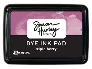 Simon Hurley create. Dye Ink Pad Triple Berry Ink Pad Simon Hurley 