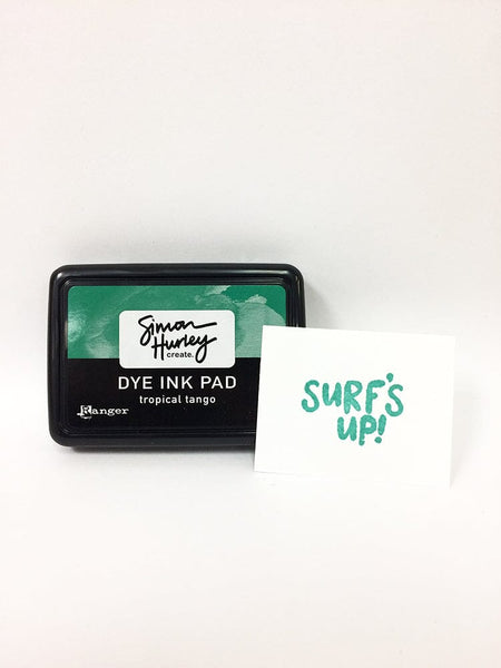 Simon Hurley create. Dye Ink Pad Tropical Tango Ink Pad Simon Hurley 