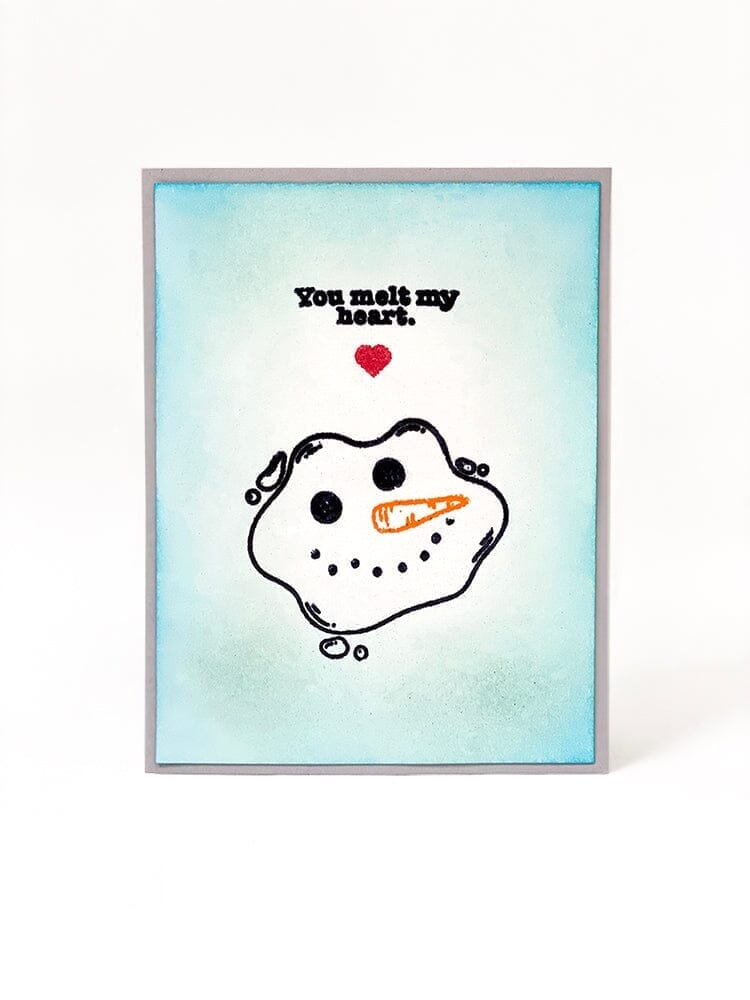 Simon Hurley create. Photopolymer Stamp Snazzy Snowmen Stamps Simon Hurley 