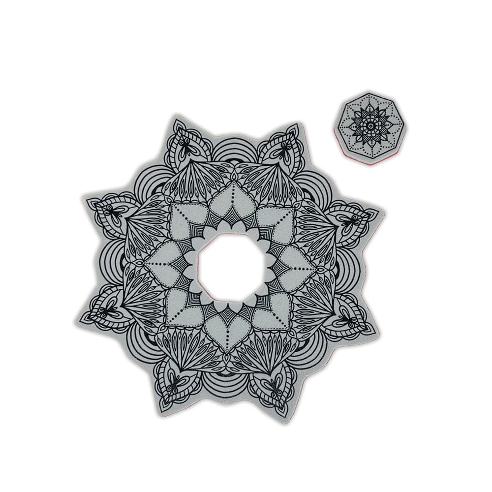 Simon Hurley create. Background Stamp Flowering Mandala Stamps Simon Hurley 