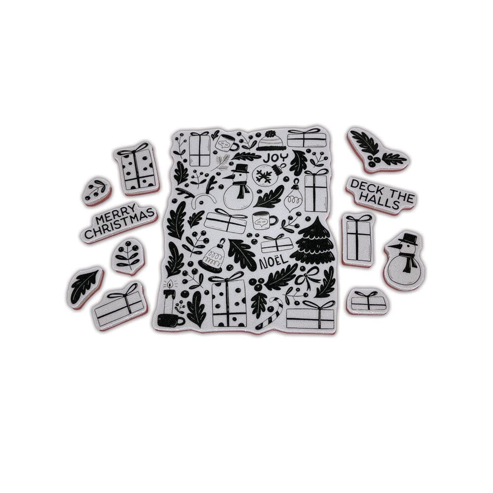 Simon Hurley create. Cling Stamp Winter Things Stamps Simon Hurley 