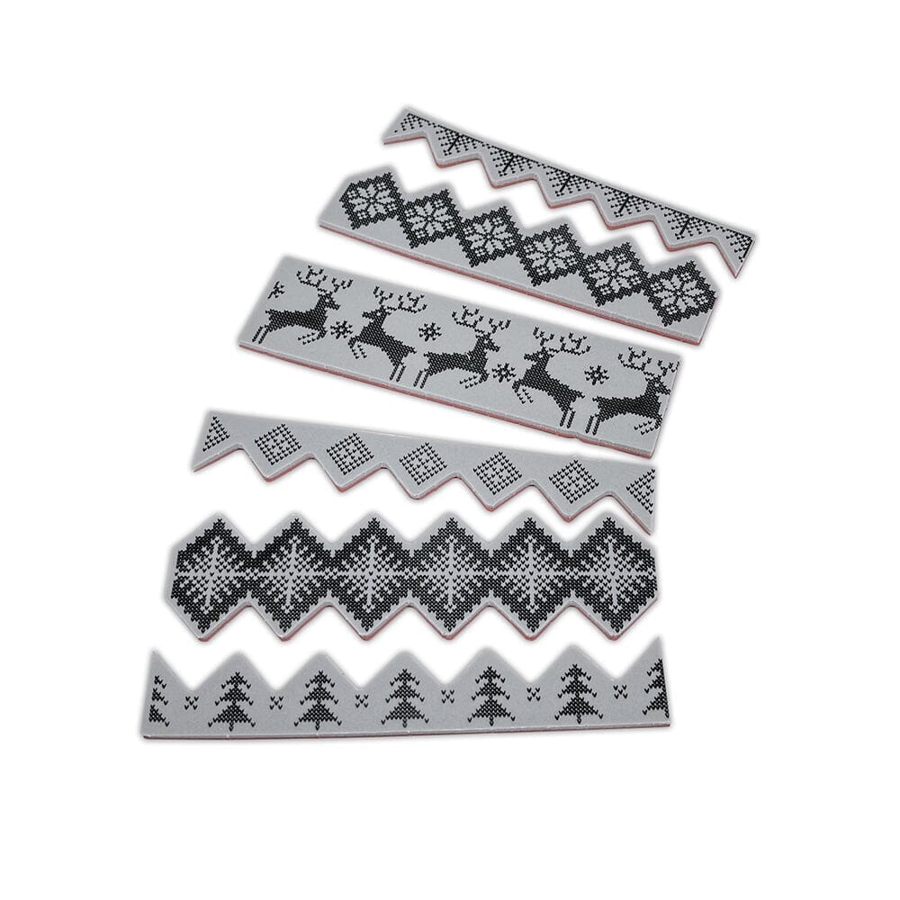 Simon Hurley create. Background Stamp Nordic Knit Stamps Simon Hurley 