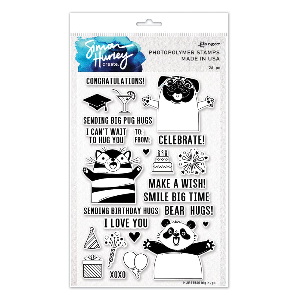 Simon Hurley create. Spellbinders Big Hugs Die Simon Hurley create. Spellbinders Big Hugs Die