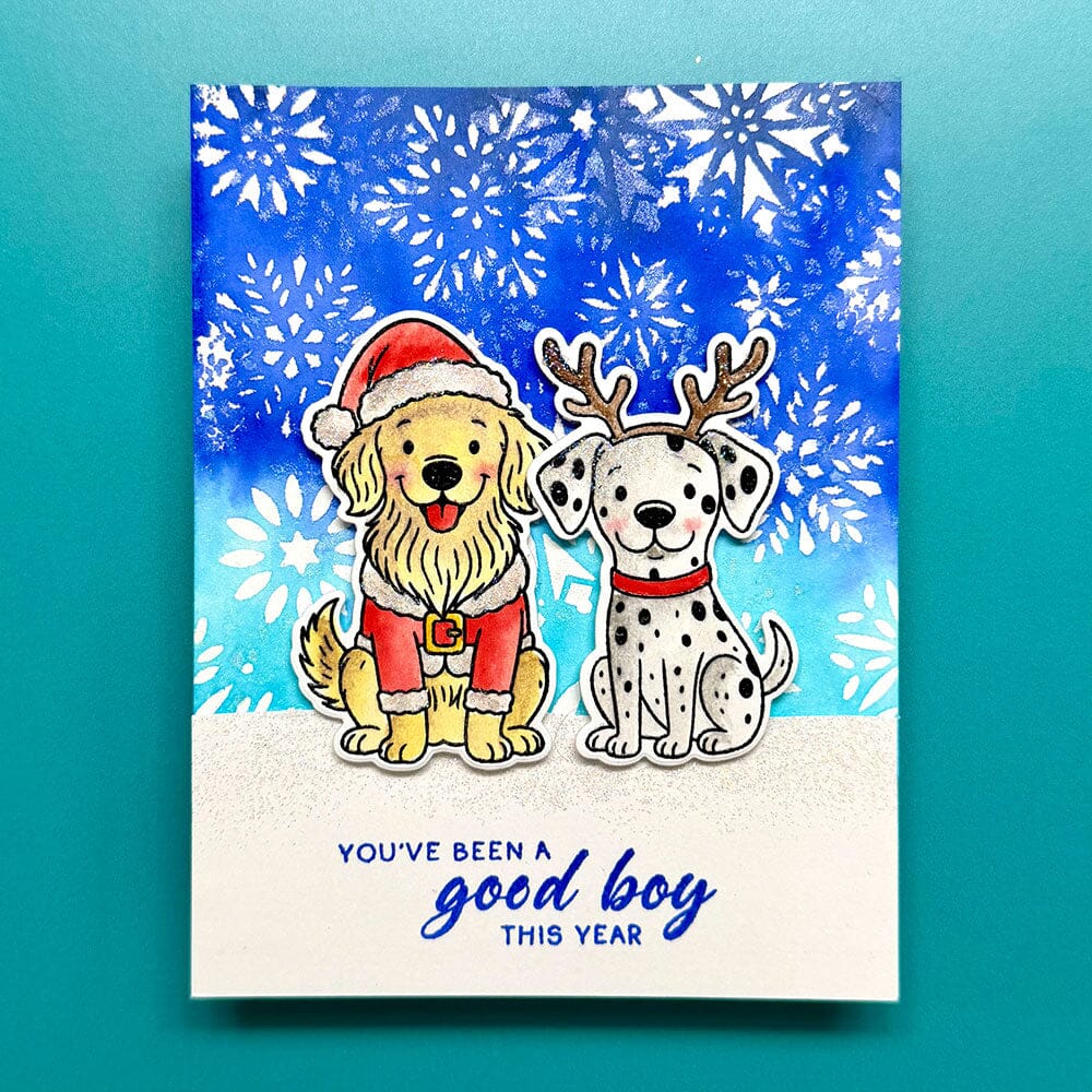 Simon Hurley create. Photopolymer Stamp - Christmas Pets Stamps Simon Hurley 