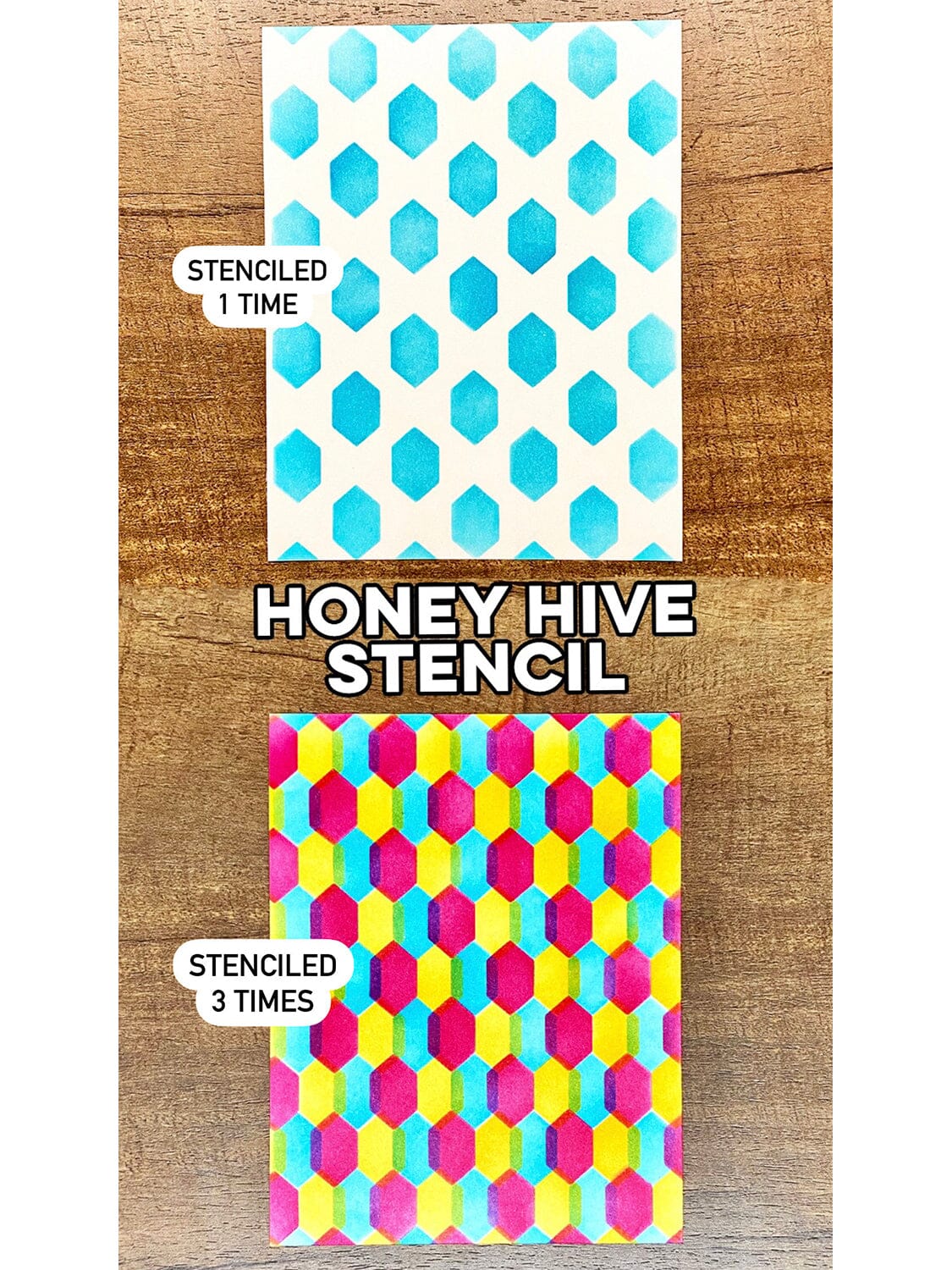 Simon Hurley create. Stencil 6x6 Honey Hive Stencil Simon Hurley 