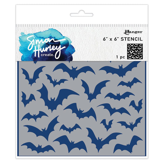Simon Hurley create. Layering Stencil Bat Brigade Stencil Simon Hurley 