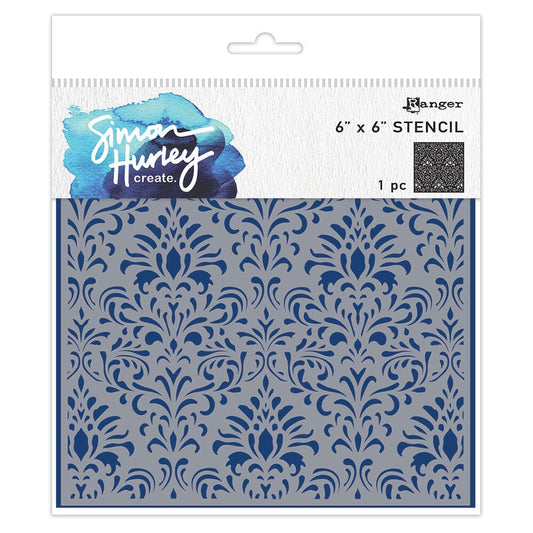 Simon Hurley create. Layering Stencil Damask Stencil Simon Hurley 