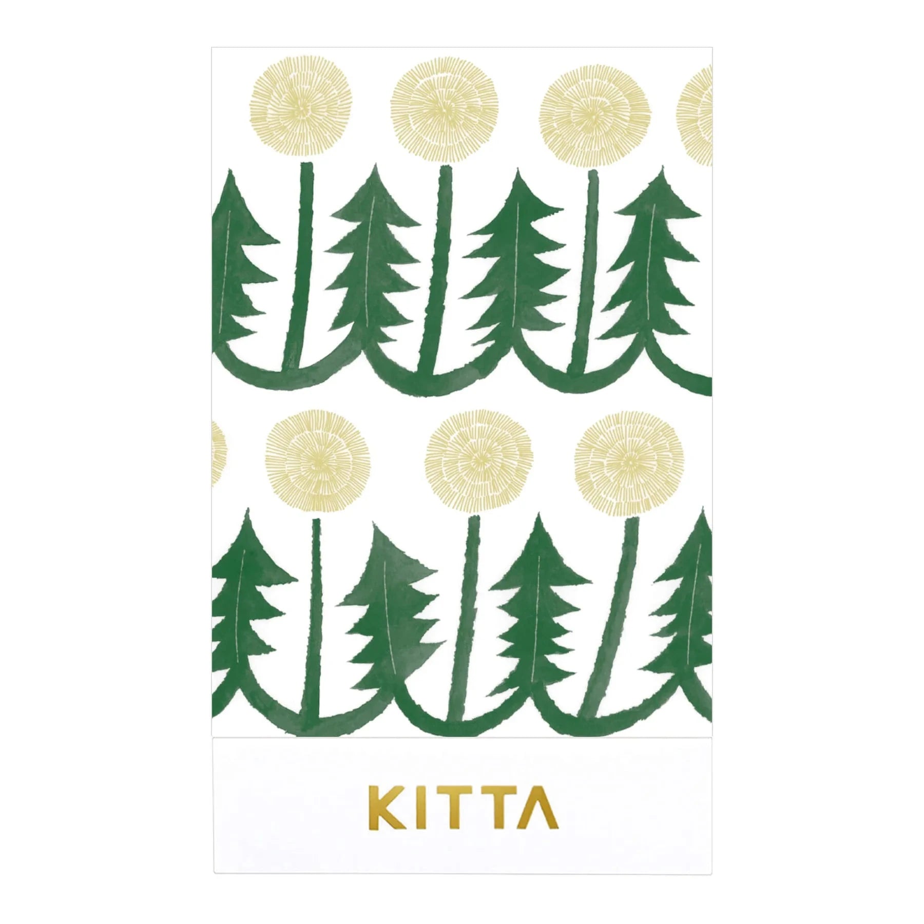 Hitotoki Kitta Washi Tape - Flower 8 Washi Tape King Jim 