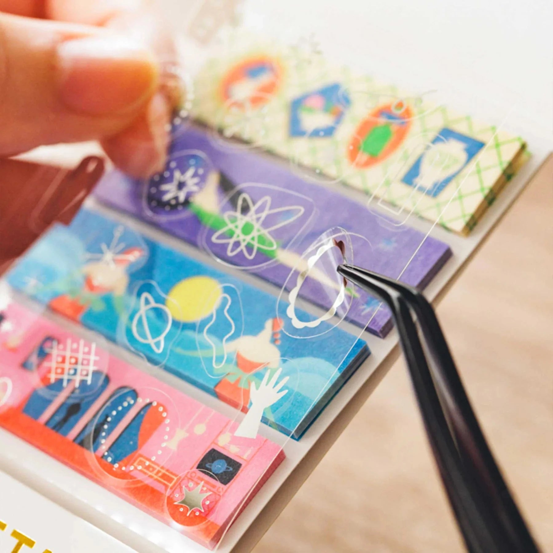 Hitotoki Kitta Washi Tape - Collage Waxy (Silver Foil) Washi Tape King Jim 