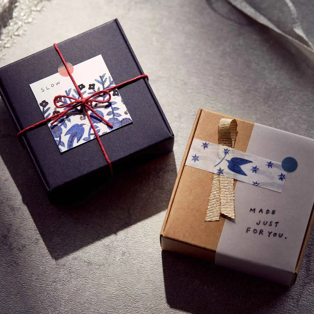 Hitotoki Kitta Washi Tape - Hikari Silver Foil Washi Tape King Jim 