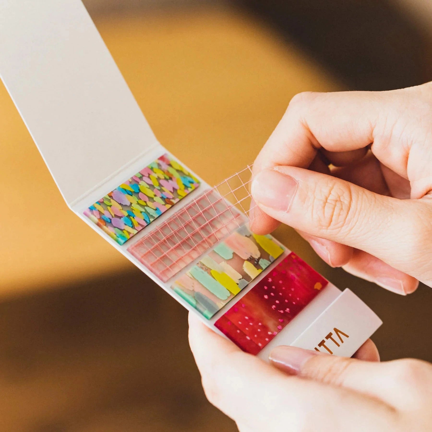 Hitotoki Kitta Cleart Tape - Drops Washi Tape King Jim 