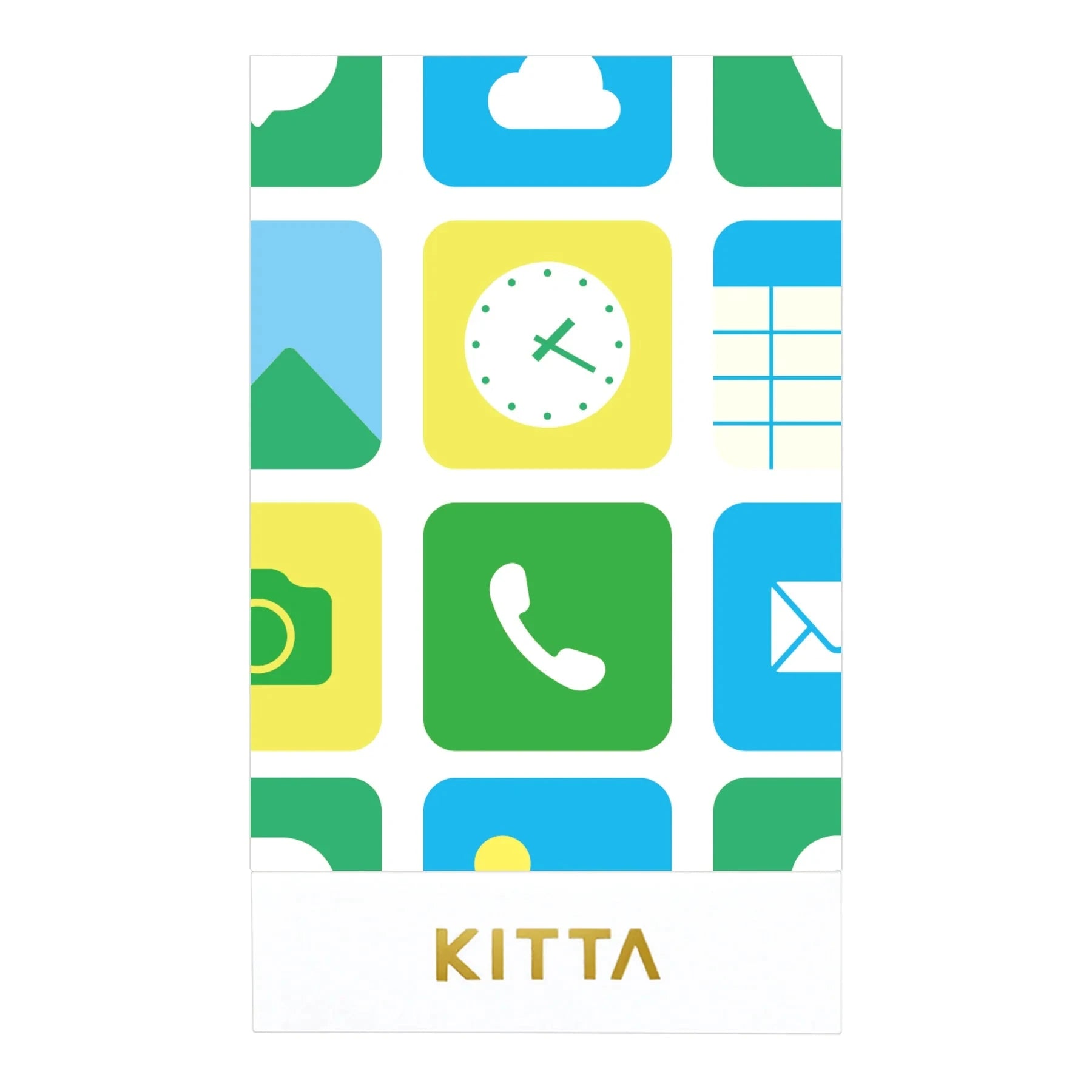 Hitotoki Kitta Clear Sticker - Theme (Icon) Washi Tape King Jim 