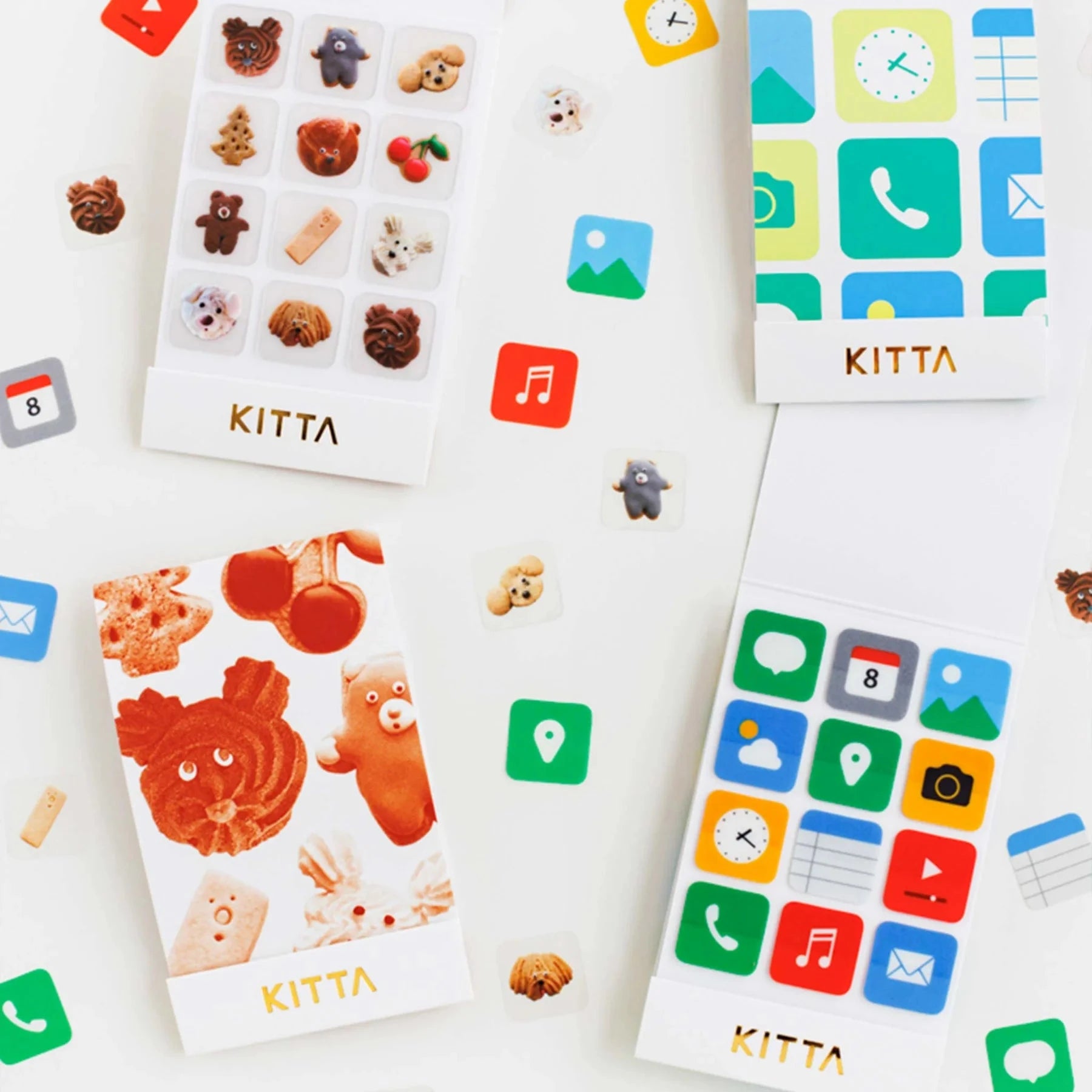 Hitotoki Kitta Clear Sticker - Theme (Icon) Washi Tape King Jim 