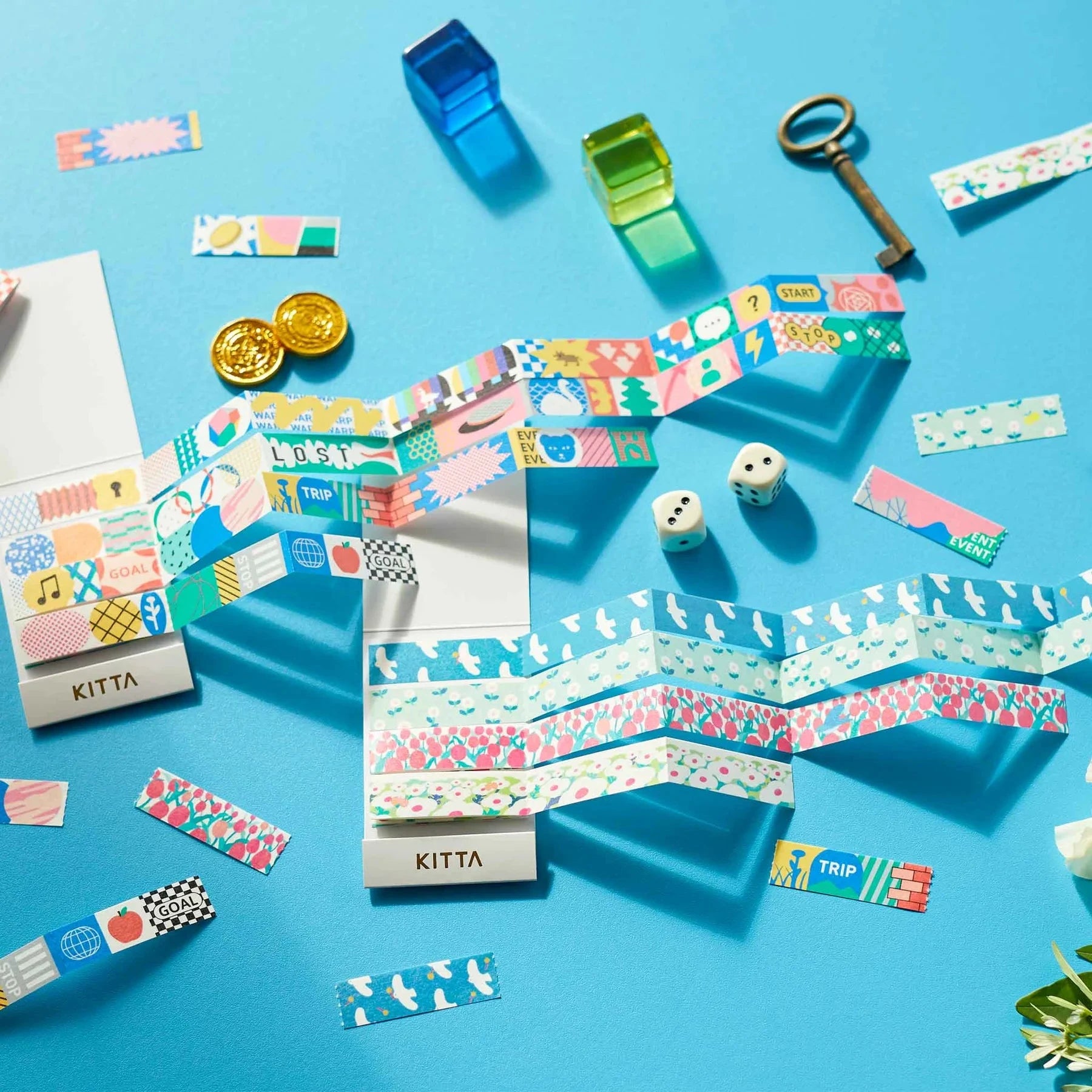 Hitotoki Kitta Washi Tape - Jabara Fukei Washi Tape King Jim 