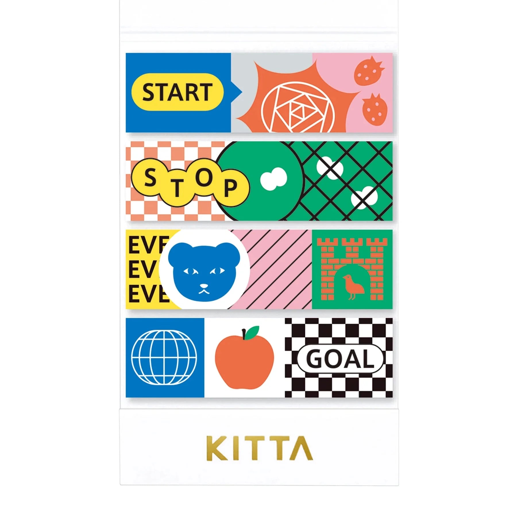 Hitotoki Kitta Washi Tape - Jamara Sugoroku Washi Tape King Jim 