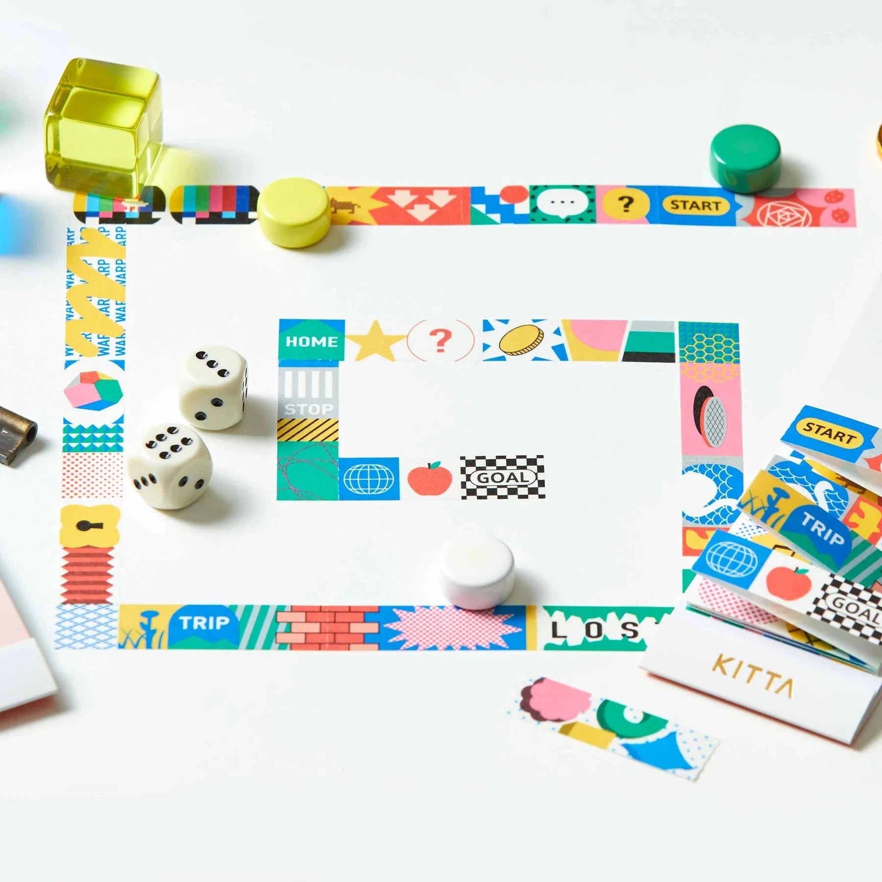 Hitotoki Kitta Washi Tape - Jamara Sugoroku Washi Tape King Jim 