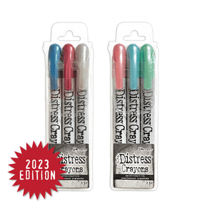 Tim Holtz Distress® Holiday Seasonal Crayons Bundle Bundles Distress 
