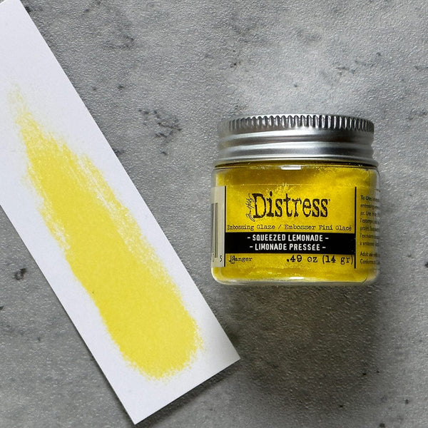 Tim Holtz Distress® Embossing Glaze Squeezed Lemonade Powders Distress 