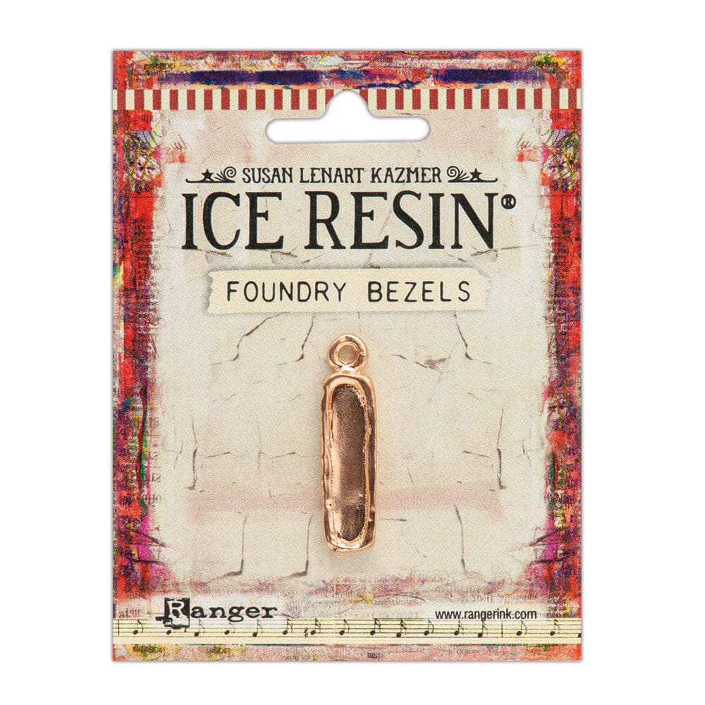 ICE Resin® Foundry Bezel Petite Pillar Bezels & Charms ICE Resin® Rose Gold 