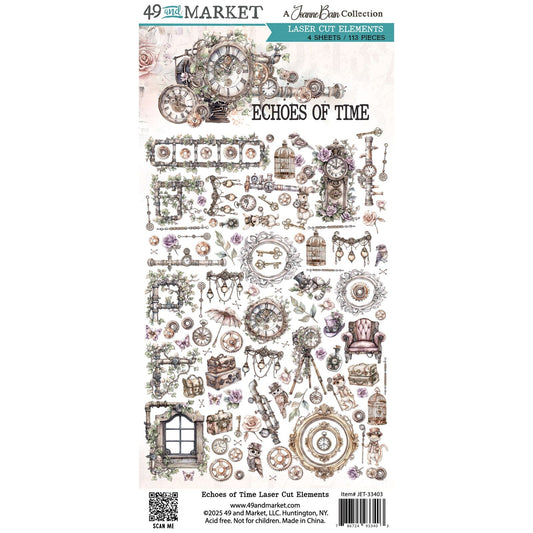 49 and Market Echoes of Time - Laser Cut Elements Surfaces 49 and Market 