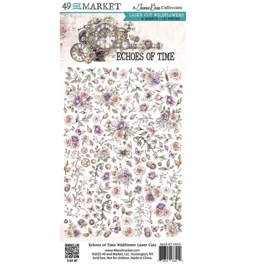 49 and Market Echoes of Time - Laser Cut Wildflowers Surfaces 49 and Market 