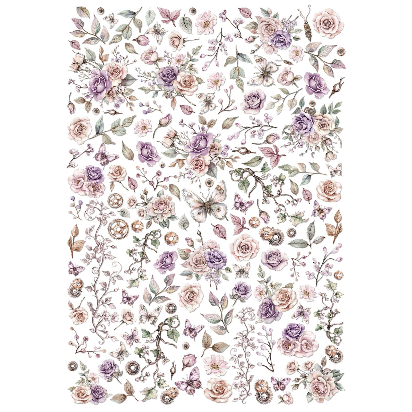 49 and Market Echoes of Time - Laser Cut Wildflowers Surfaces 49 and Market 